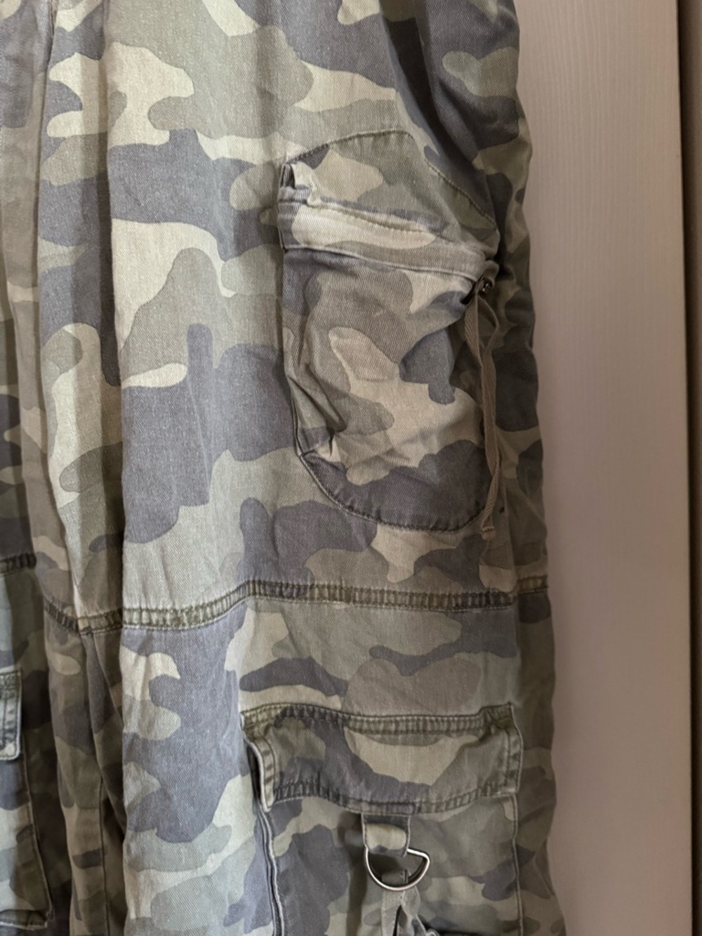 Camo Cargo Pants - Olive Camouflage - Picture 4 of 7